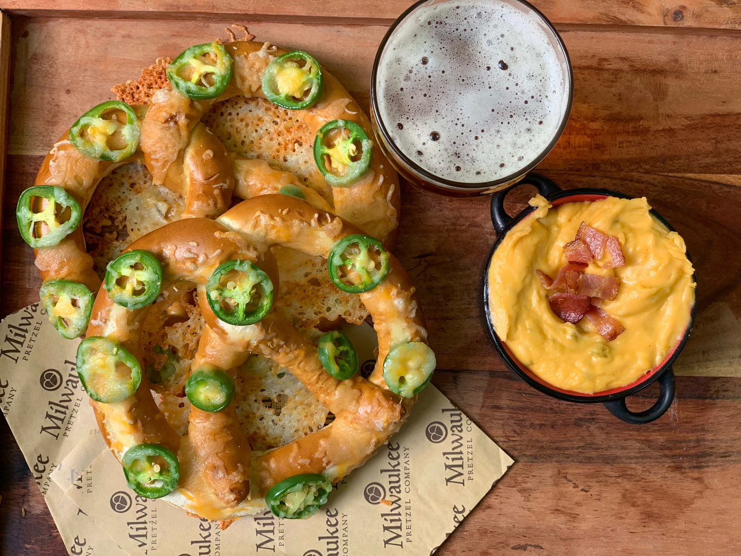 Jalapeno Cheddar Pretzel