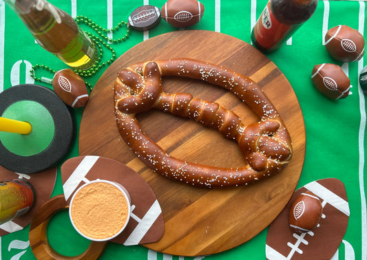 Football Soft Pretzel Party Pack