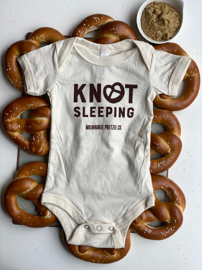 New Baby Onesie and Bavarian Soft Pretzel Gift Pack