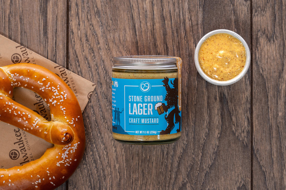 Milwaukee Pretzel Stone Ground Lager Mustard